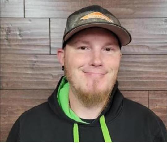 Nate Halastik, team member at SERVPRO of Grandview