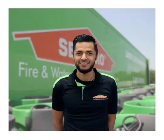 Fernando Z., team member at SERVPRO of Fortville, McCordsville, New Palestine