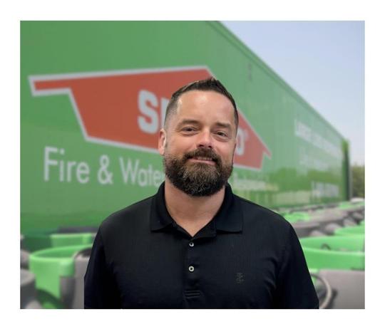 Derek S., team member at SERVPRO of Martinsville, Greencastle