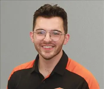 Zack Peters, team member at SERVPRO of Glenview