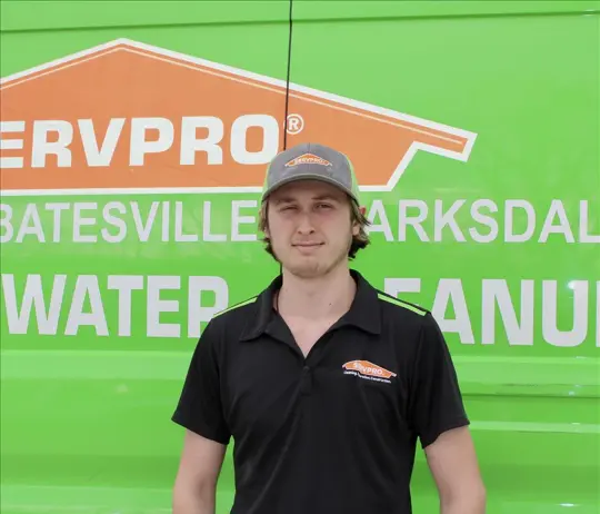 Cody Nunnery, team member at SERVPRO of Oxford / Batesville / Clarksdale