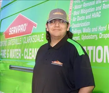 Gus Cosby, team member at SERVPRO of Oxford / Batesville / Clarksdale