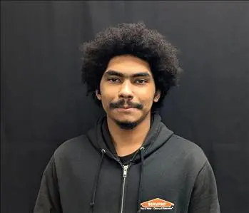 Trenton Popp, team member at SERVPRO of Kalamazoo and Portage