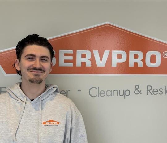Riley Wilson, team member at SERVPRO of Southmont, Denton