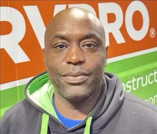 Michael Baker, team member at SERVPRO of Southmont, Denton