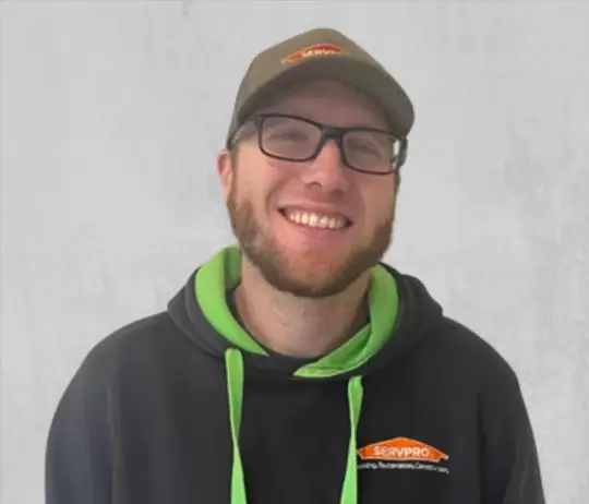 Zach Palansky, team member at SERVPRO of Scranton