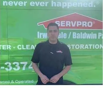 Diego Vargas, team member at SERVPRO of Monrovia, Duarte, Bradbury