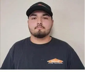Jacob Rivera, team member at SERVPRO of Monrovia, Duarte, Bradbury