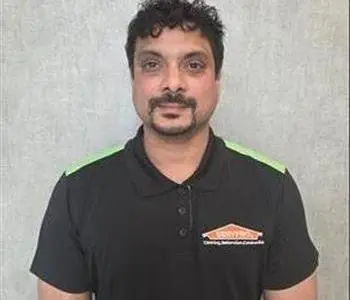 Chris Kellett, team member at SERVPRO of Bay View