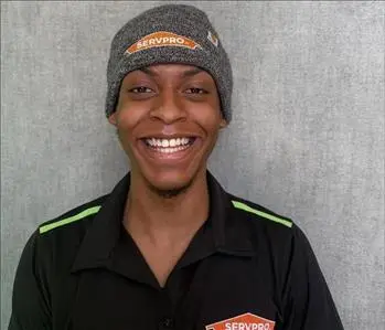 CJ Williams, team member at SERVPRO of Bay View
