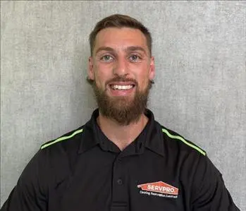 Ian Gadaire, team member at SERVPRO of Bay View