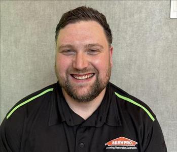 Nigel Larson , team member at SERVPRO of Bay View