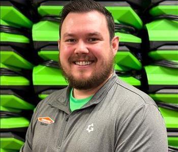 Mikey Wojcik, team member at SERVPRO of Sioux Falls