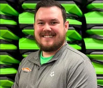 Mikey Wojcik, team member at SERVPRO of Sioux Falls