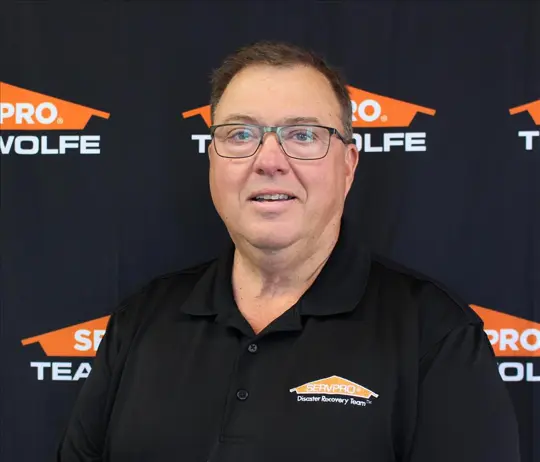 Gary Whitehead, team member at SERVPRO of Western O'Fallon / Wentzville