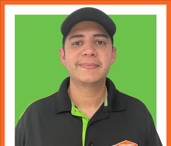 Luis Bruzual Garcia, team member at SERVPRO of Downtown Memphis