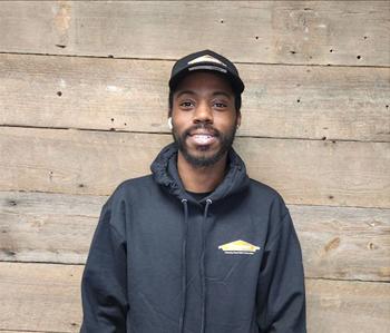 Isaiah Bethea, team member at SERVPRO of Downtown Raleigh