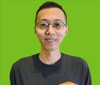 Asher Yang, team member at SERVPRO of Abbotsford