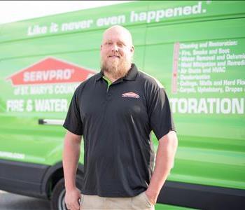 Todd Vail , team member at SERVPRO of St. Mary's County