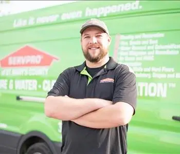 Richard Kline, team member at SERVPRO of St. Mary's County