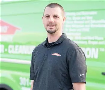 Tim Stanton , team member at SERVPRO of St. Mary's County