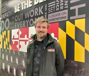Sean Dooley, team member at SERVPRO of Rockville and Silver Spring North