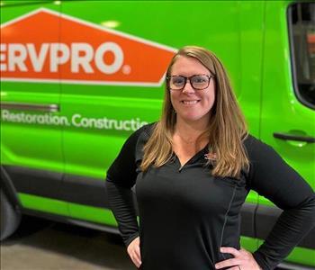 Christina Harding, team member at SERVPRO of Chesterfield and Tri-Cities Plus