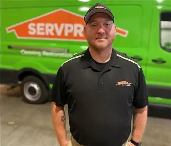 Drew Harvey, team member at SERVPRO of Chesterfield and Tri-Cities Plus
