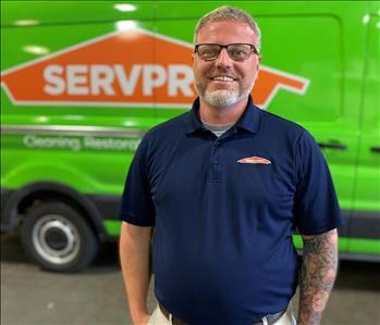 Joey Waters, team member at SERVPRO of Chesterfield and Tri-Cities Plus