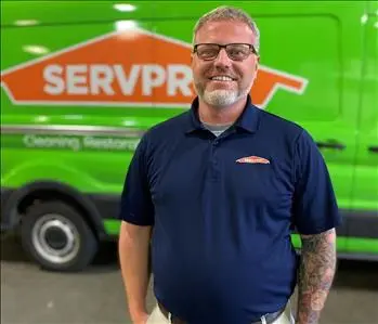 Joey Waters, team member at SERVPRO of Chesterfield and Tri-Cities Plus