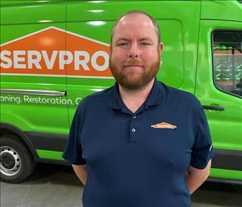 Drew Bahen, team member at SERVPRO of Chesterfield and Tri-Cities Plus