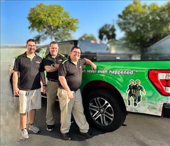 SERVPRO Monitoring Team: Brian Joyner and Charles Maxey - monitoring@Servprolargo.com, team member at SERVPRO of NE St. Petersburg