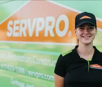 Khali Johnson, team member at SERVPRO of Carthage, Joplin