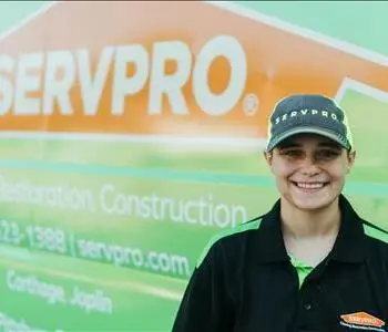 Shanobi Lutes, team member at SERVPRO of Carthage, Joplin