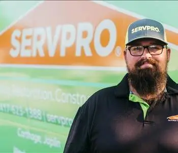 Jonathan Hartman, team member at SERVPRO of Carthage, Joplin