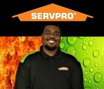 Domonic Woodfork, team member at SERVPRO of Oxon Hill