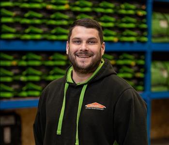 Luke Potts, team member at SERVPRO of Birmingham