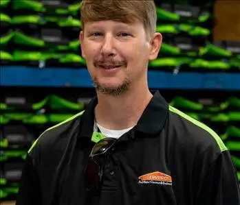 Chris Parker, team member at SERVPRO of Birmingham