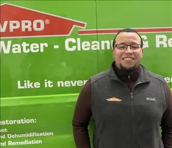 Ivan Melo, team member at SERVPRO of East Greenwich / Warwick / Cranston