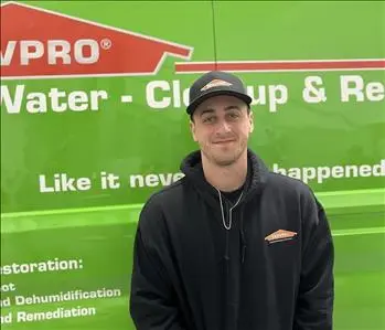 Zachary Carden, team member at SERVPRO of East Greenwich / Warwick / Cranston