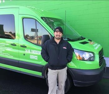 Andres Garcia, team member at SERVPRO of East Greenwich / Warwick / Cranston