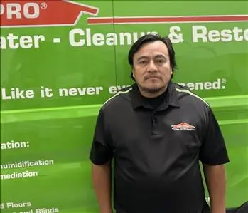 Martin Ortiz Urizar, team member at SERVPRO of Providence