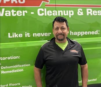 Rudy Garcia, team member at SERVPRO of Providence