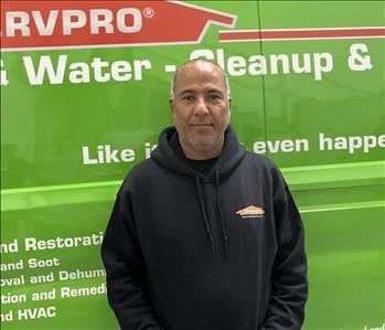 Miguel Medina, team member at SERVPRO of Providence