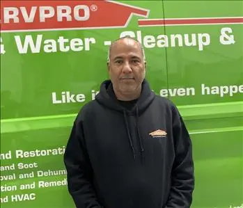 Miguel Medina, team member at SERVPRO of Providence