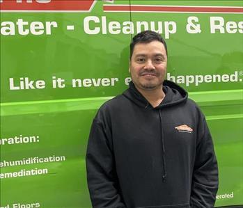 Fredy Soberanis, team member at SERVPRO of Providence