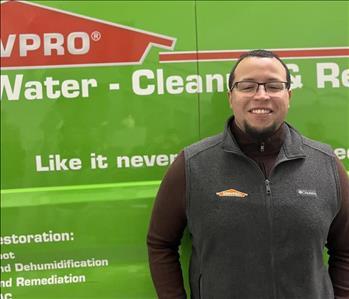 Ivan Melo, team member at SERVPRO of Providence