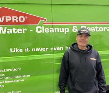 Jose Soberanis, team member at SERVPRO of Providence