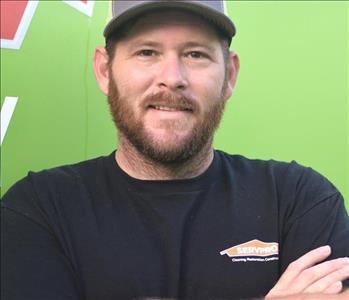 Josh Miller, team member at SERVPRO of Lake County