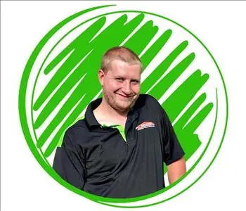Adam Miner, team member at SERVPRO of West Monroe County